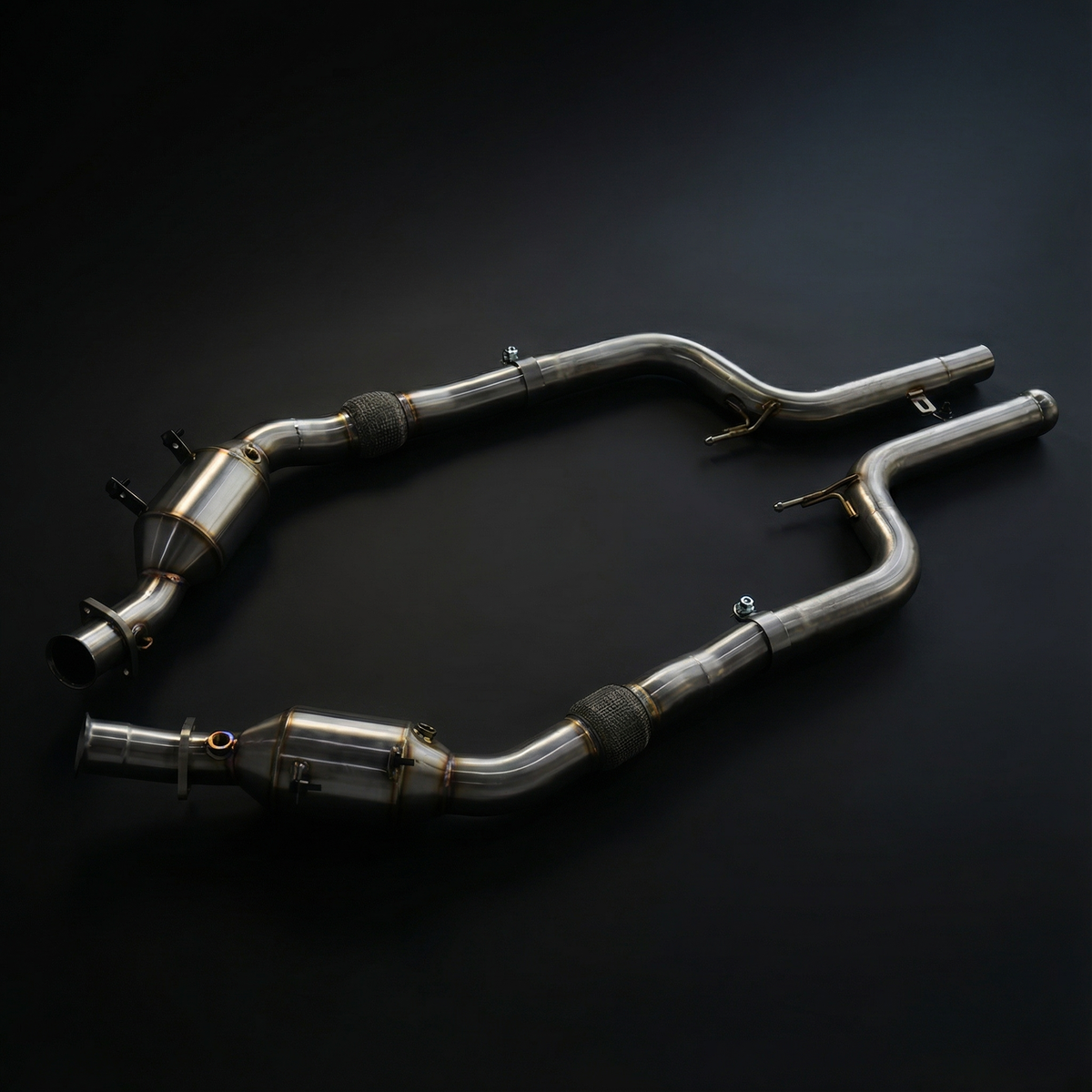 Mercedes-Benz S63 AMG (W222/C217/A217) 2018-2020 M177 4.0T V8 Catless Downpipes | AME Motorsport