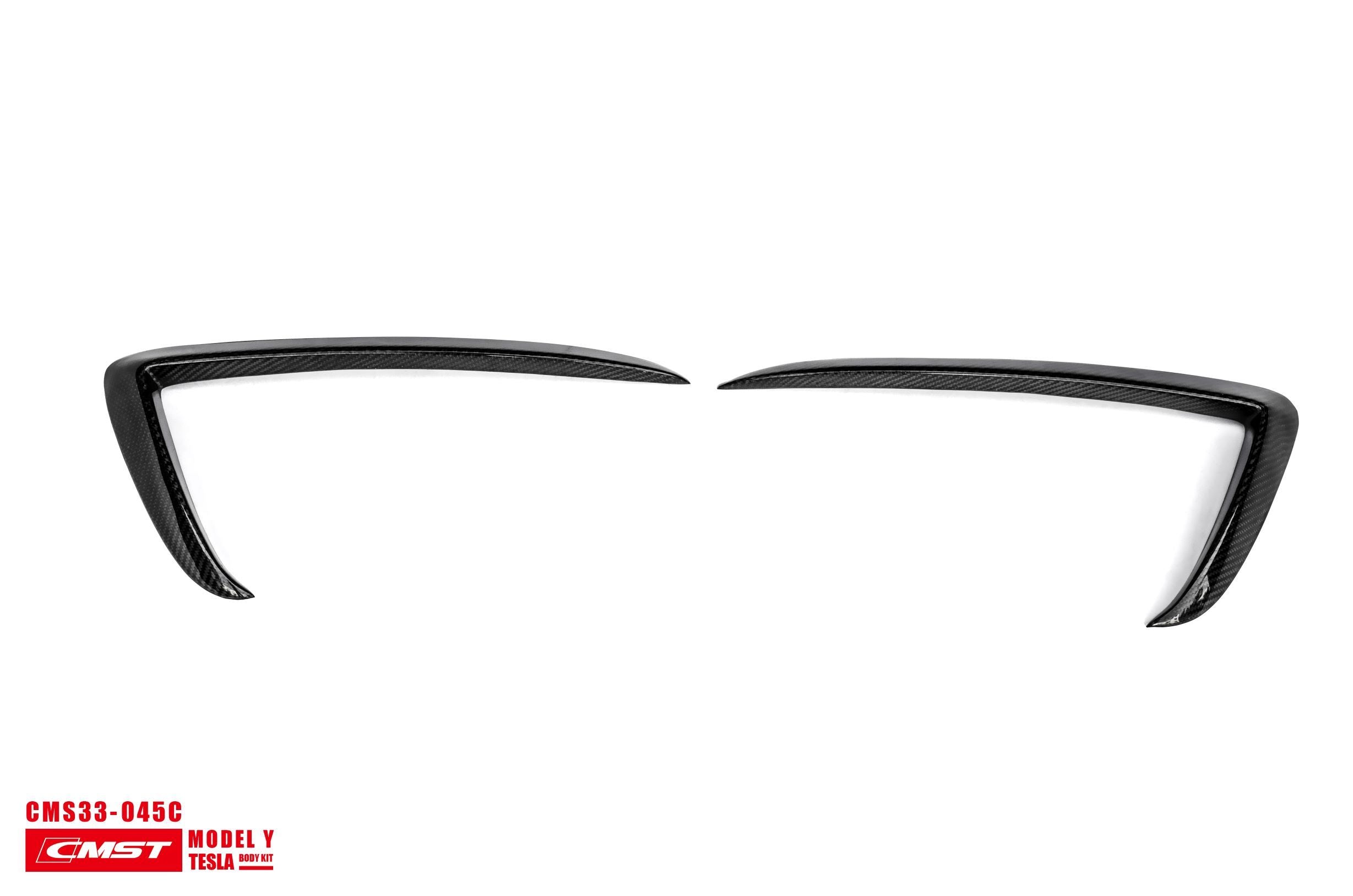 CMST Carbon Fiber Upper Valences Ver.1 for Tesla Model Y