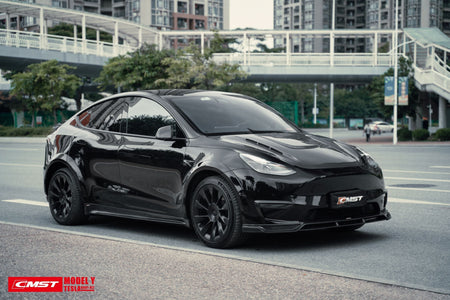 CMST Carbon Fiber Front Lip Ver.2 for Tesla Model Y