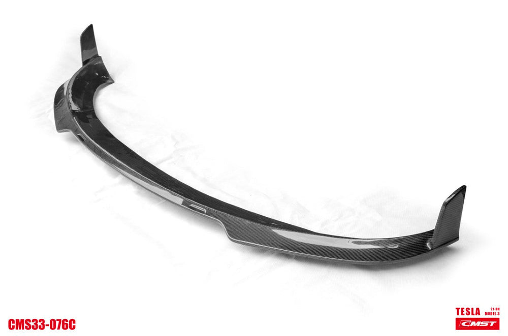 New Release!!! CMST Tesla Model 3 Carbon Fiber Front Lip Ver.5