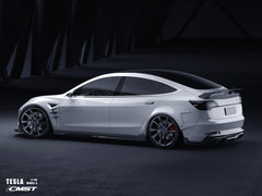 New Release!!! CMST Tesla Model 3 Carbon Fiber Rear Diffuser Ver.5