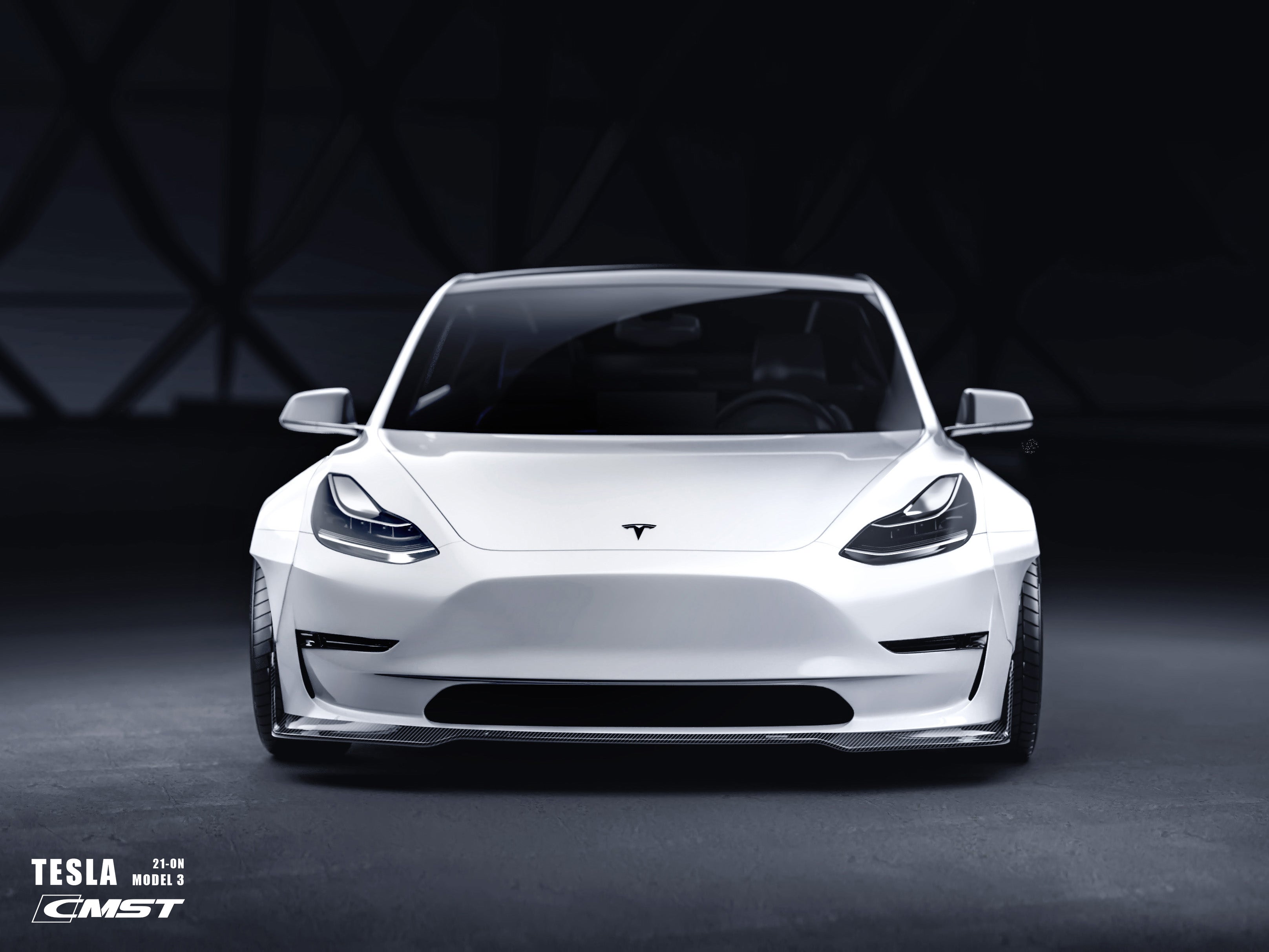 New Release!!! CMST Tesla Model 3 Carbon Fiber Full Body Kit Style F