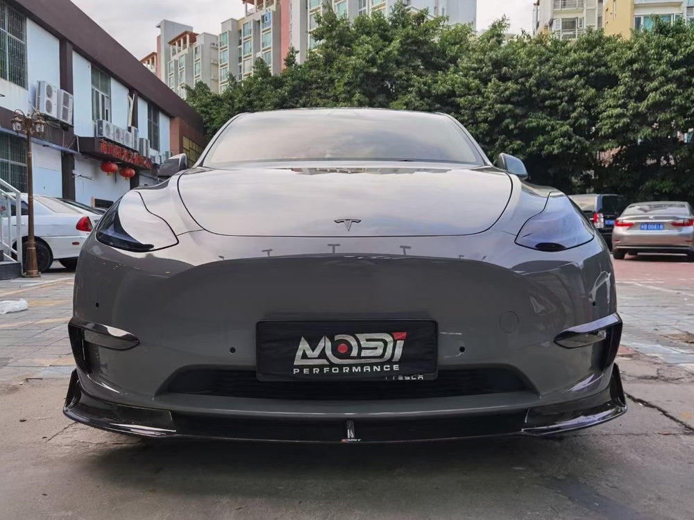 CMST Carbon Fiber Front Lip Ver.1 for Tesla Model Y