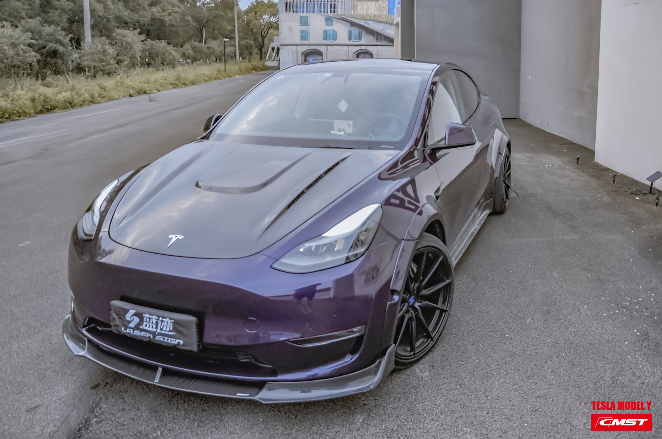 CMST Carbon Fiber Package Style A for Tesla Model Y