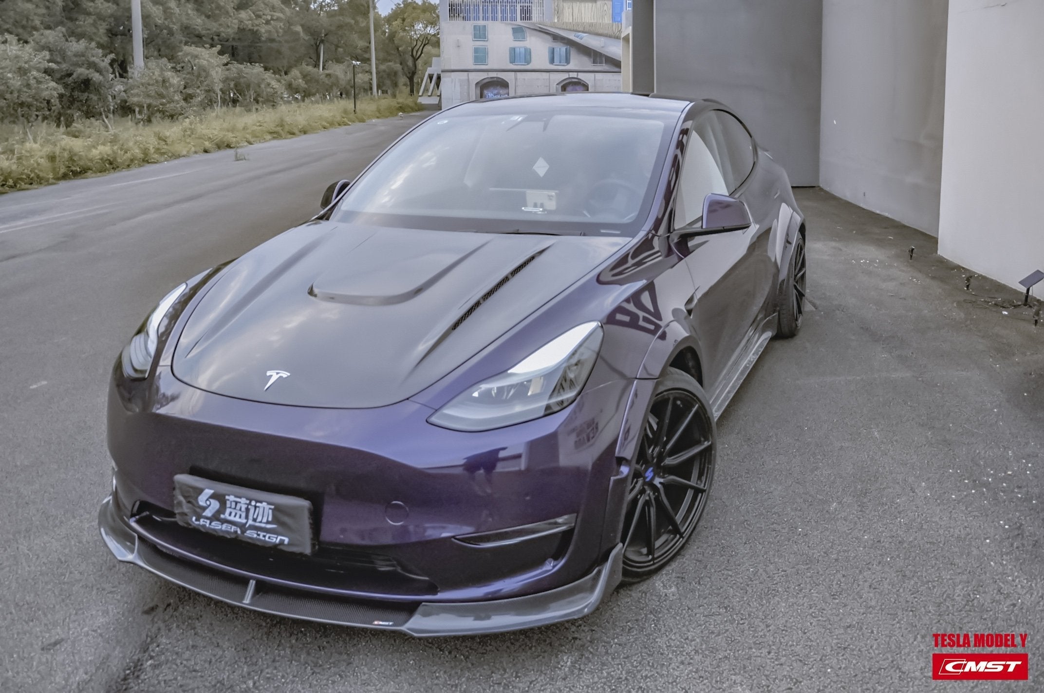 New Release! CMST Carbon Fiber Hood Bonnet Ver.1 for Tesla Model Y