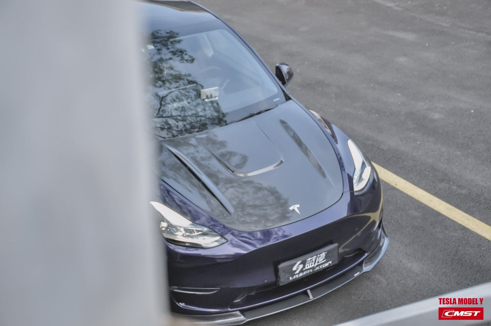 New Release! CMST Carbon Fiber Hood Bonnet Ver.1 for Tesla Model Y