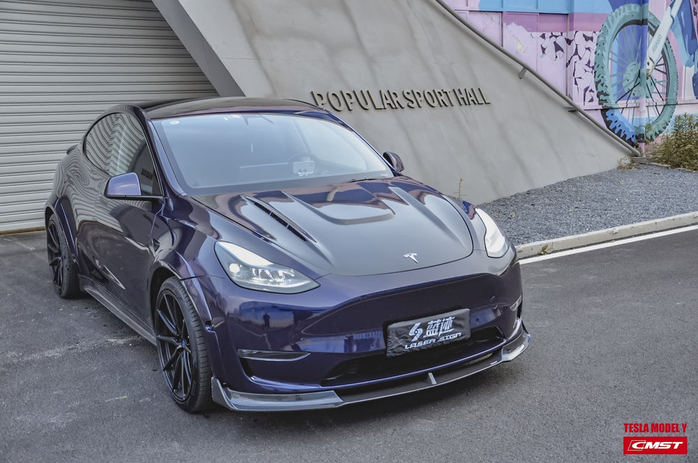 New Release! CMST Carbon Fiber Hood Bonnet Ver.1 for Tesla Model Y