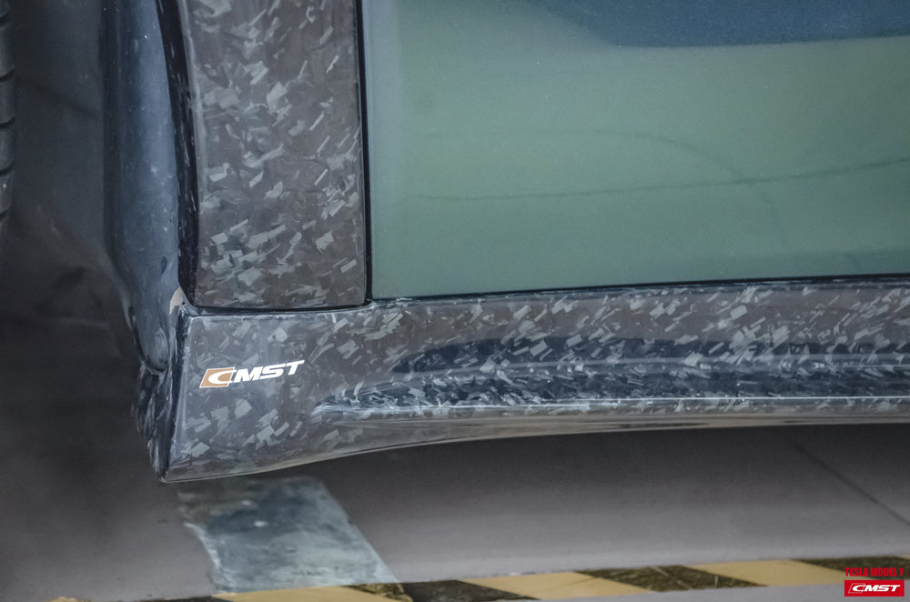 CMST Carbon Fiber Side Skirts Ver.1 for Tesla Model Y