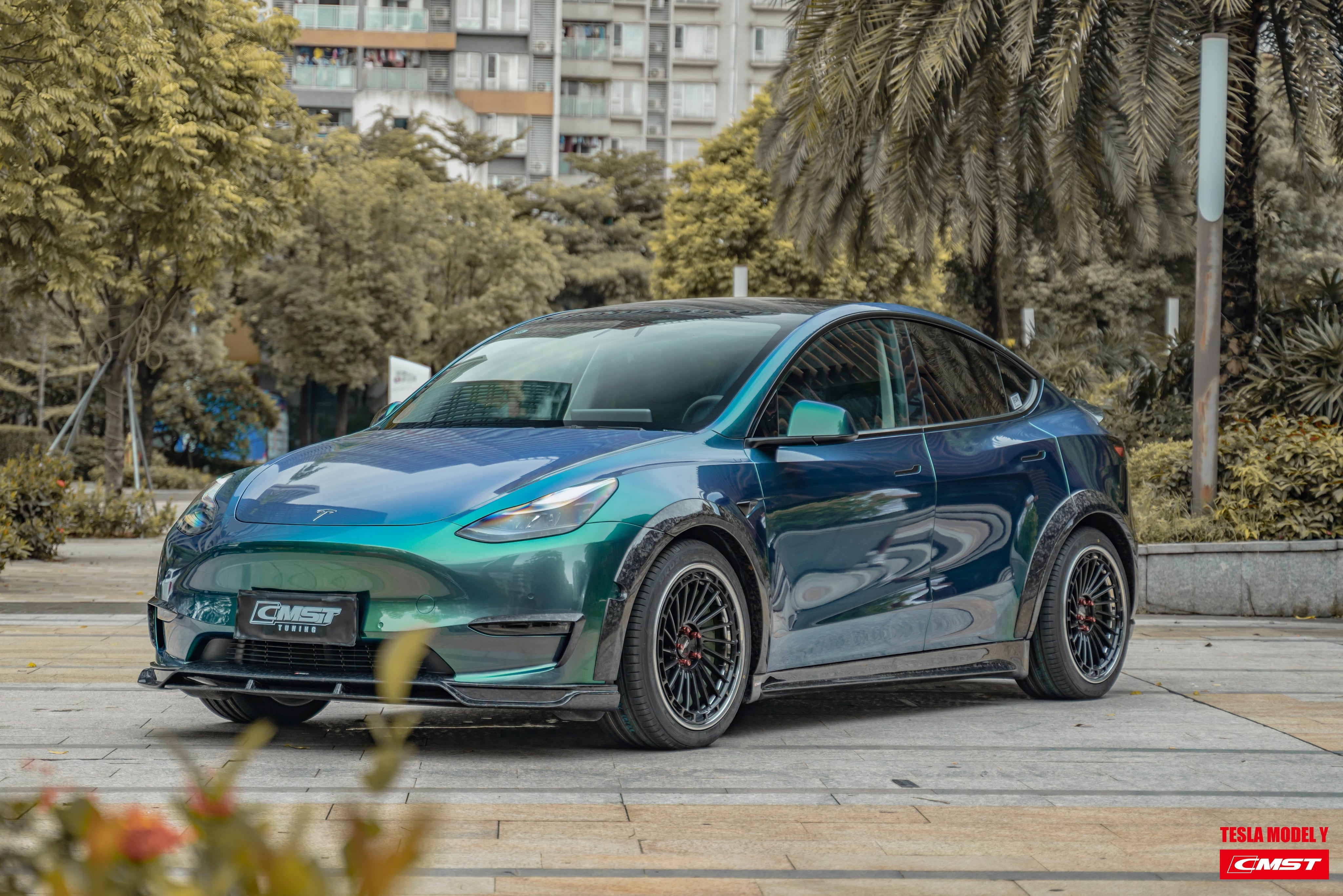 CMST Carbon Fiber Package Style A for Tesla Model Y