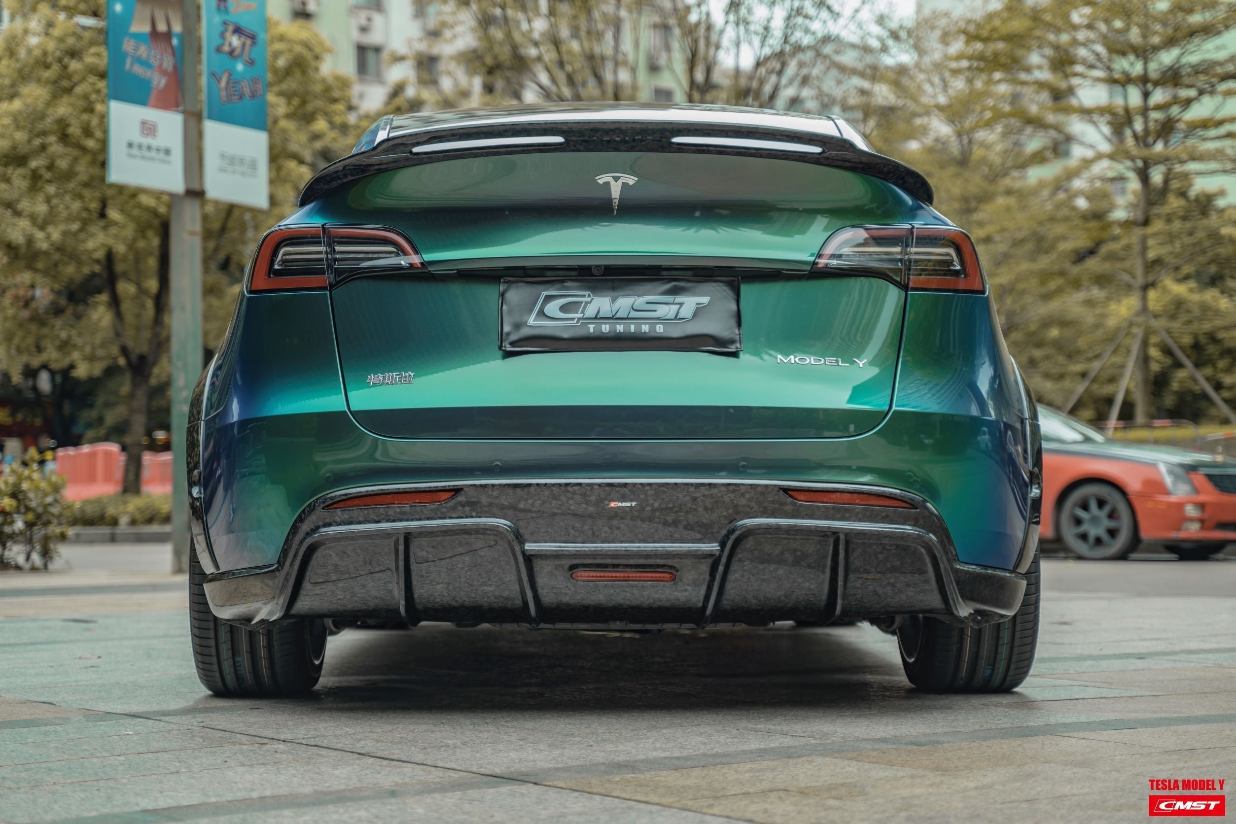 CMST Carbon Fiber Package Style A for Tesla Model Y