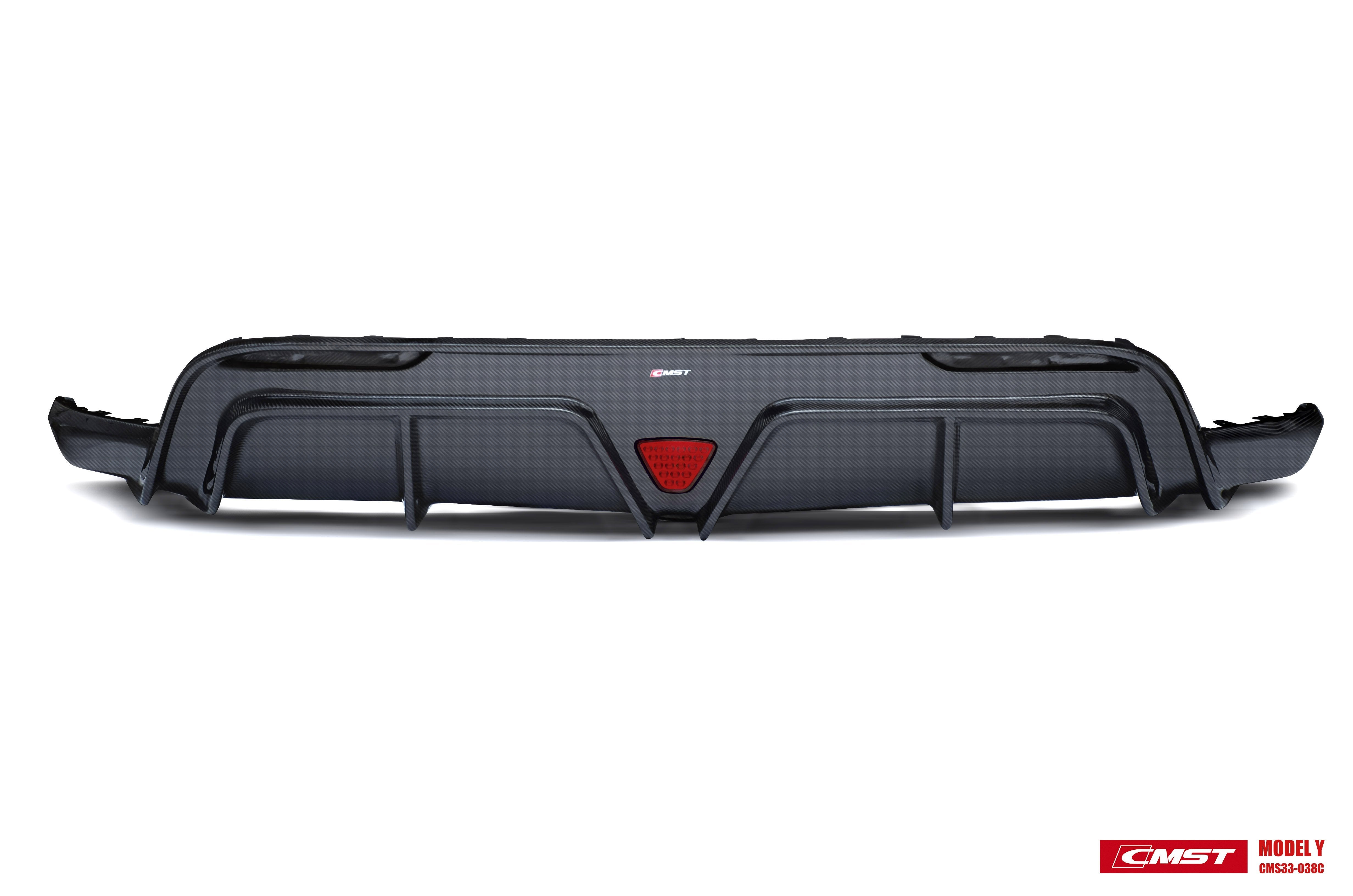 CMST Carbon Fiber Rear Diffuser Ver.2 for Tesla Model Y