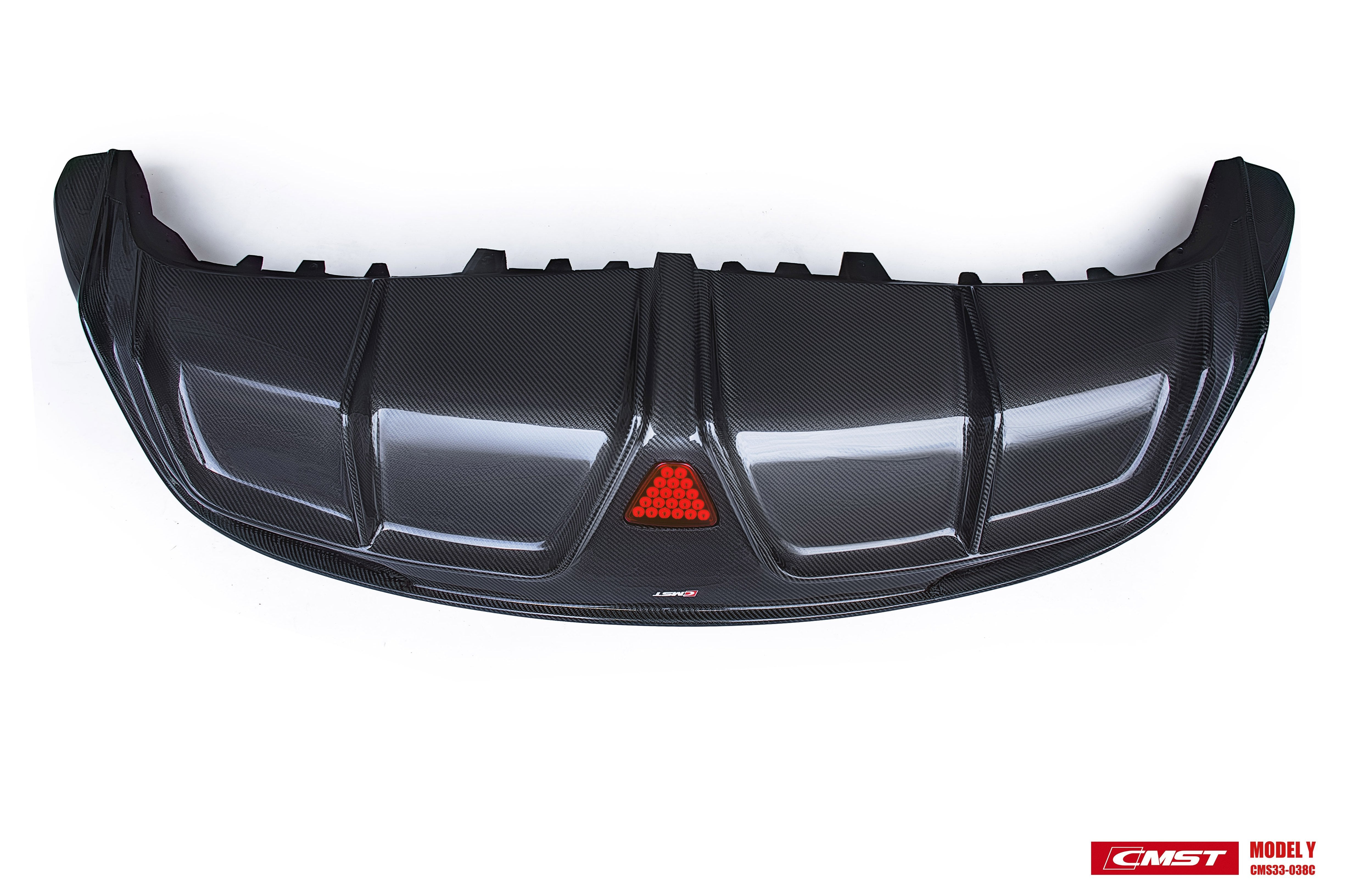 CMST Carbon Fiber Rear Diffuser Ver.2 for Tesla Model Y