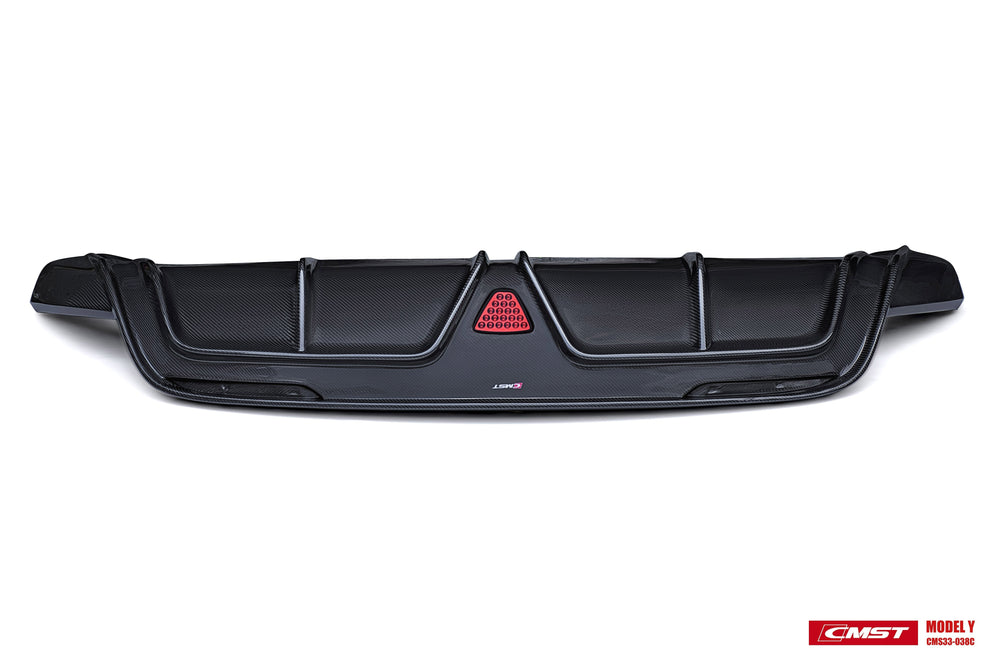 CMST Carbon Fiber Rear Diffuser Ver.2 for Tesla Model Y
