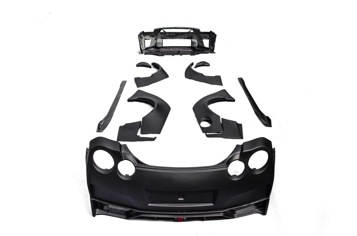 CMST  Facelift Conversion Partial Carbon Fiber Full Body Kit for Nissan GTR GT-R R35 2008-2016