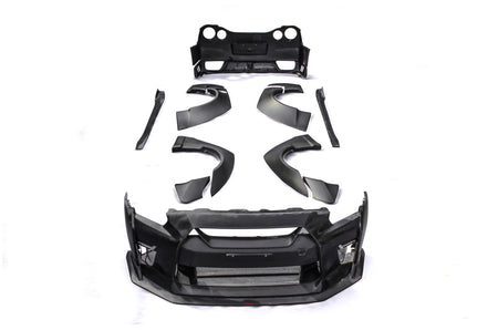 CMST  Facelift Conversion Partial Carbon Fiber Full Body Kit for Nissan GTR GT-R R35 2008-2016