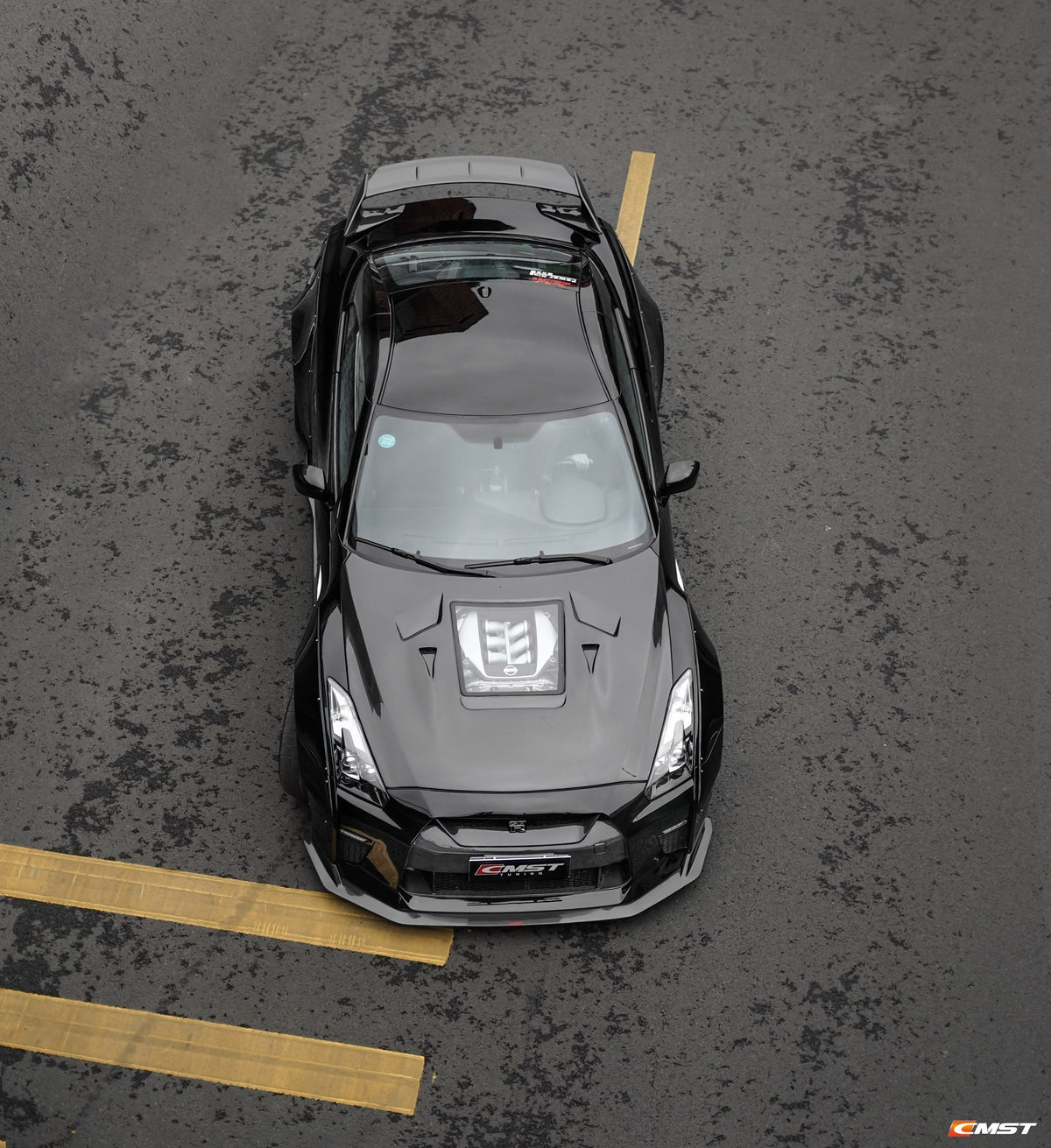 CMST  Facelift Conversion Partial Carbon Fiber Full Body Kit for Nissan GTR GT-R R35 2008-2016