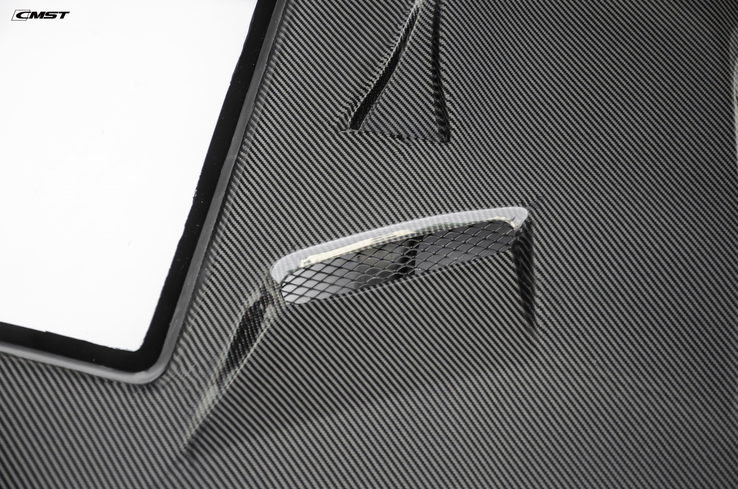CMST Nissan GTR GT-R R35 2008-2016 Carbon Fiber Tempered Glass Transparent Hood Window See Through
