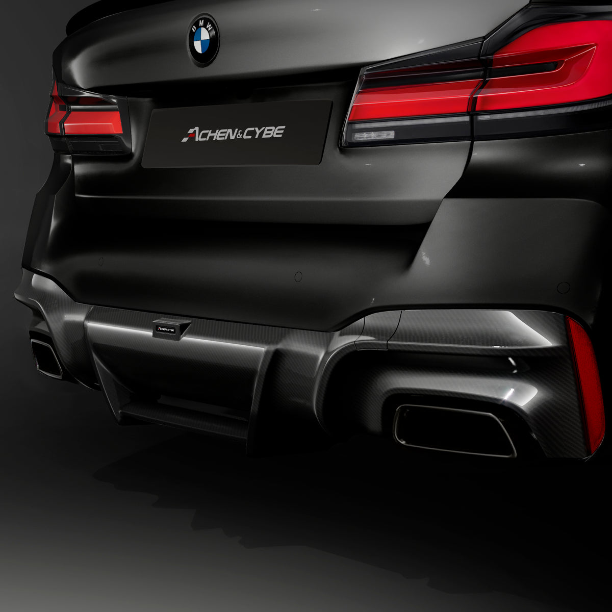 AchenCybe THE 5 Series G30/G31 LCI Rear Diffuser Plus 2021-2023