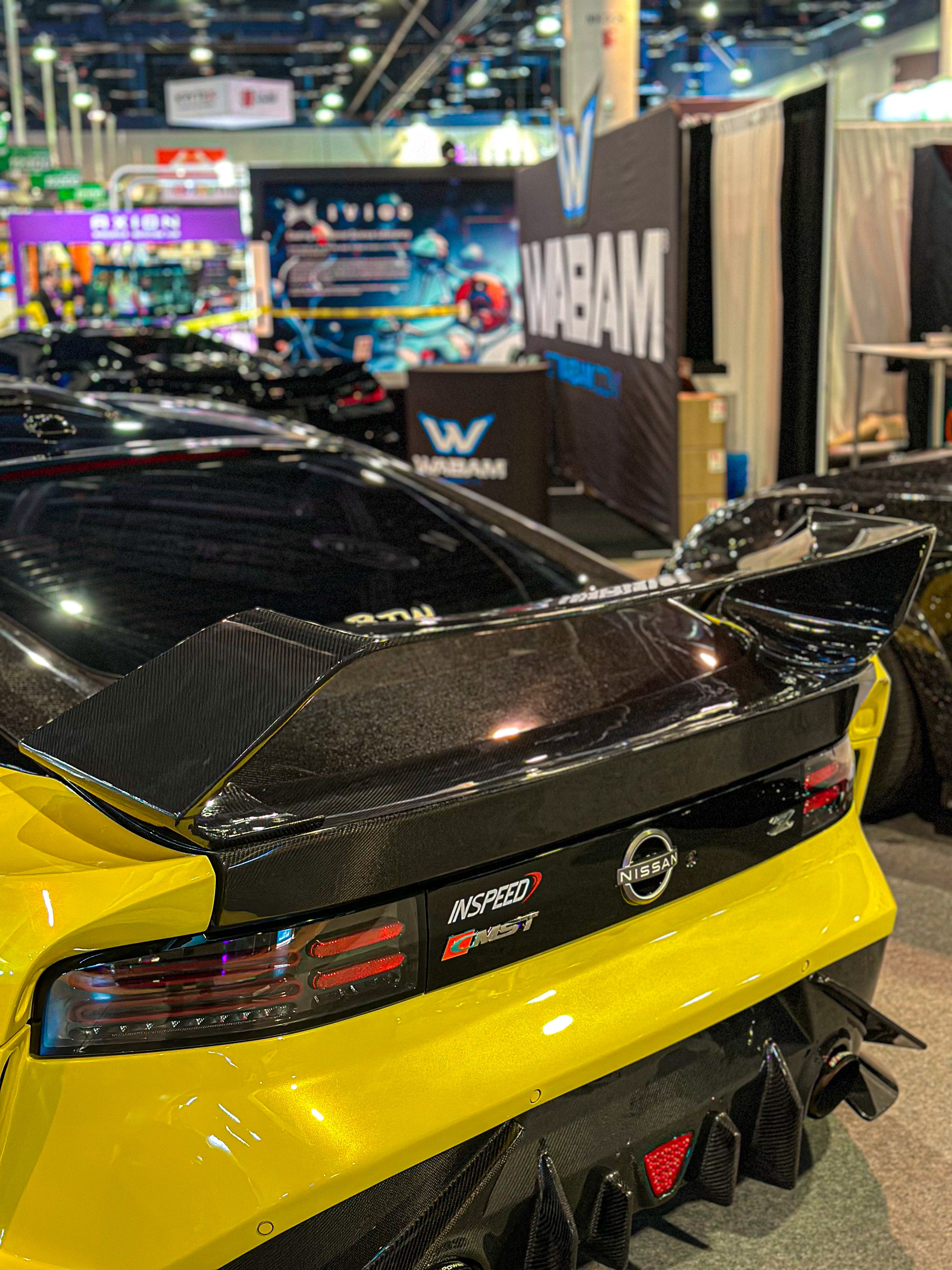 Z Wing PROJECT WIDEBODY X CMST Rear Spoiler Wing for Nissan RZ34 Fairlady Z 4 ...