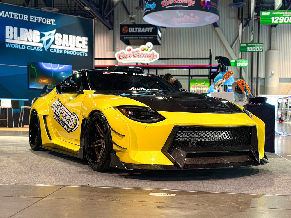 PROJECT WIDEBODY X CMST Widebody Front Bumper Canards for Nissan RZ34 Fairlady Z 400Z 2022+