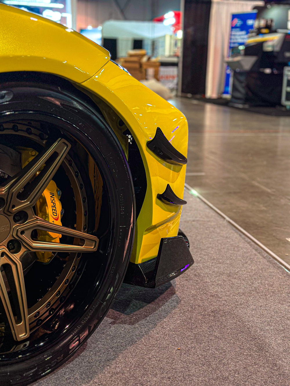 PROJECT WIDEBODY X CMST Widebody Front Bumper Canards for Nissan RZ34 Fairlady Z 400Z 2022+