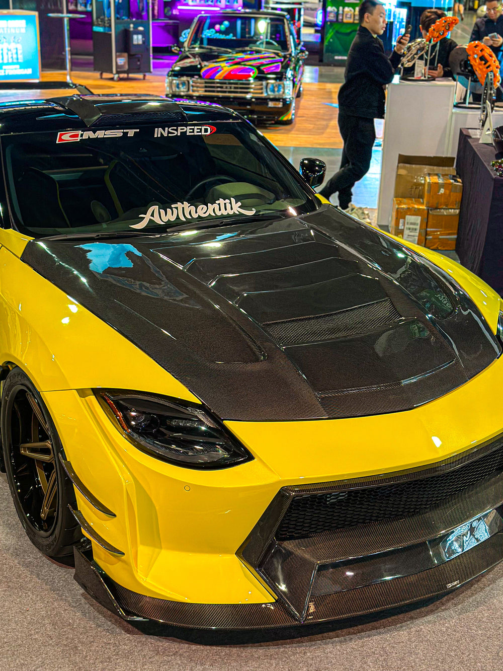 PROJECT WIDEBODY X CMST Widebody Front Bumper Canards for Nissan RZ34 Fairlady Z 400Z 2022+