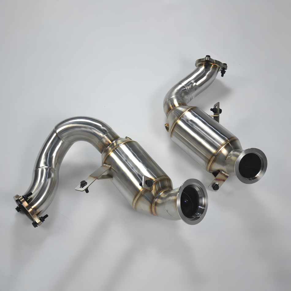 Rstype Downpipe For Porsche Macan S Turbo 3.0T 3.6T 2014-2017
