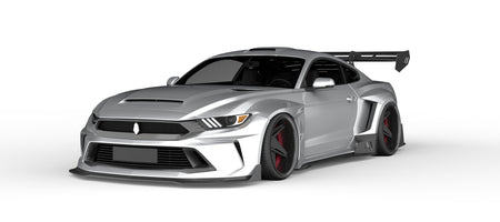 Robot "DUSK "Widebody Front Bumper & Lip For Mustang S550.1 S550.2 2015-2023