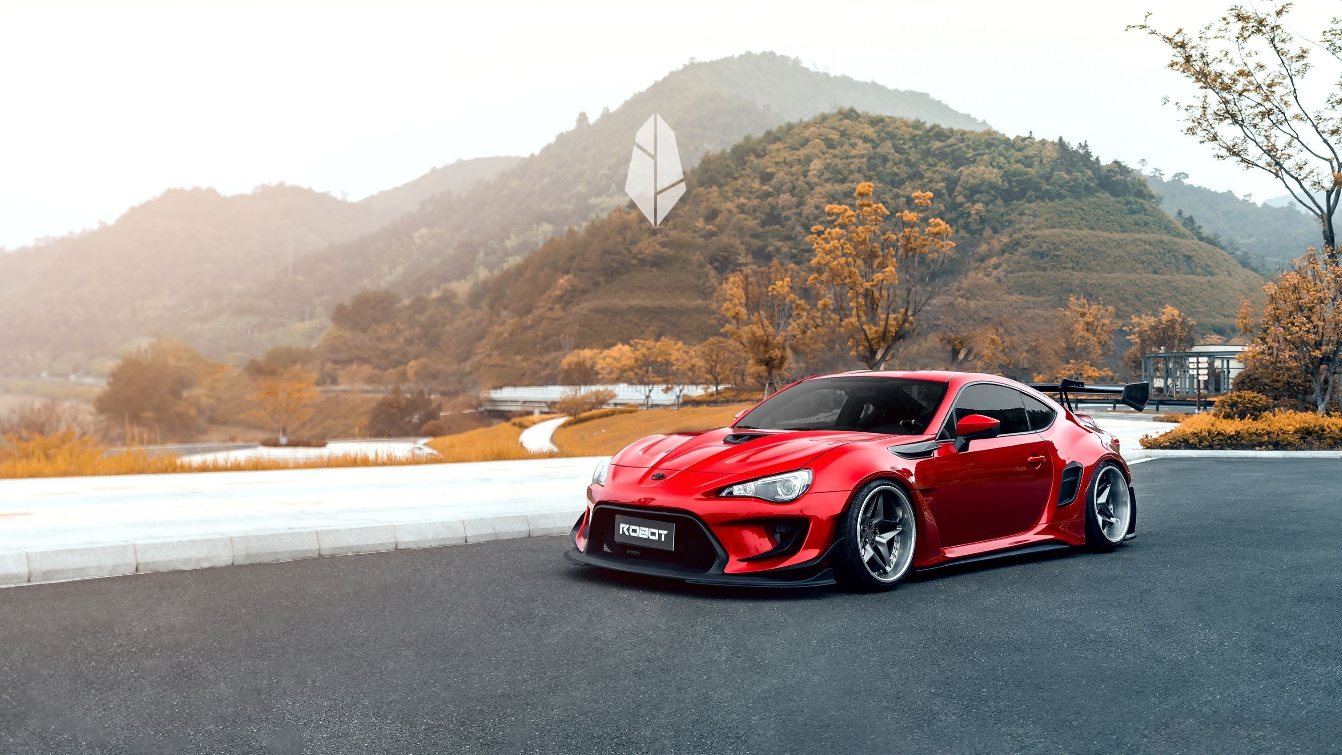 Robot Carbon Fiber Front Bumper & Lip For Toyota 86 Subaru BRZ Scion FR-S