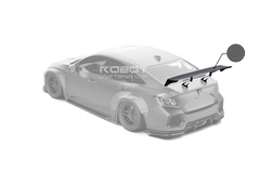 Robot Carbon Fiber Rear Spoiler Wing For Honda Civic 10th Gen Sedan