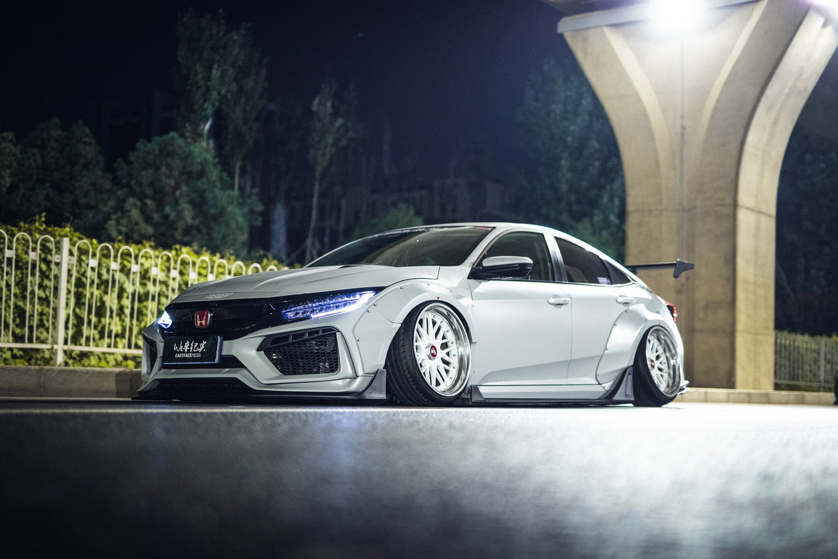 Robot Carbon Fiber Widebody Kit For Honda Civic 10th Gen