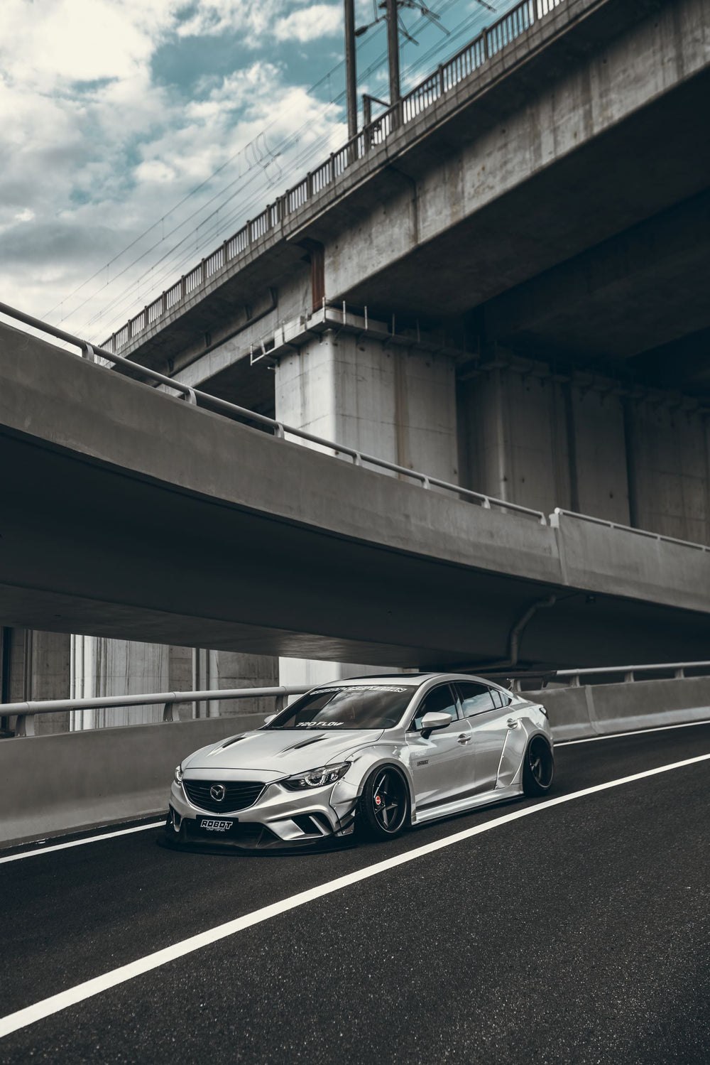 Robot Carbon Fiber Widebody Kit For Mazda 6 2014-2017