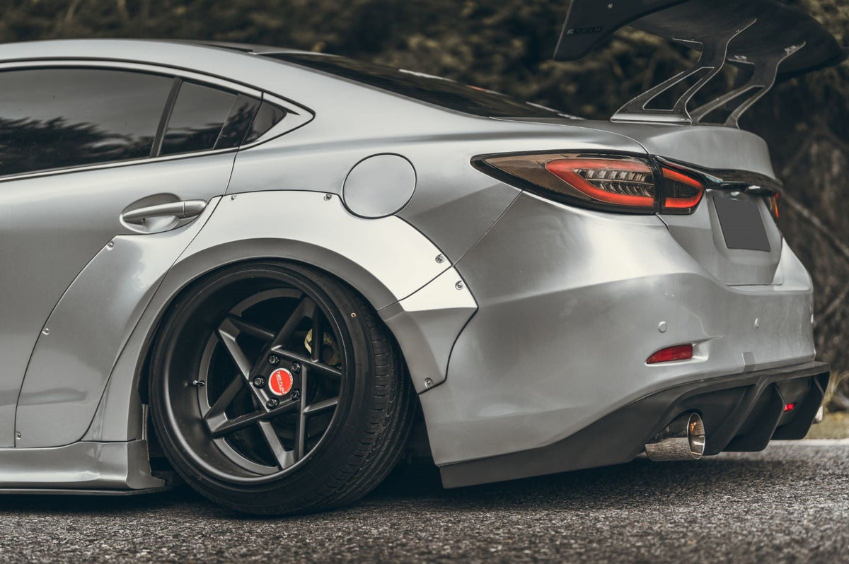 Robot Mazda 6 Widebody Side Skirts & Wheel Arches Fender Flares 2014-2017