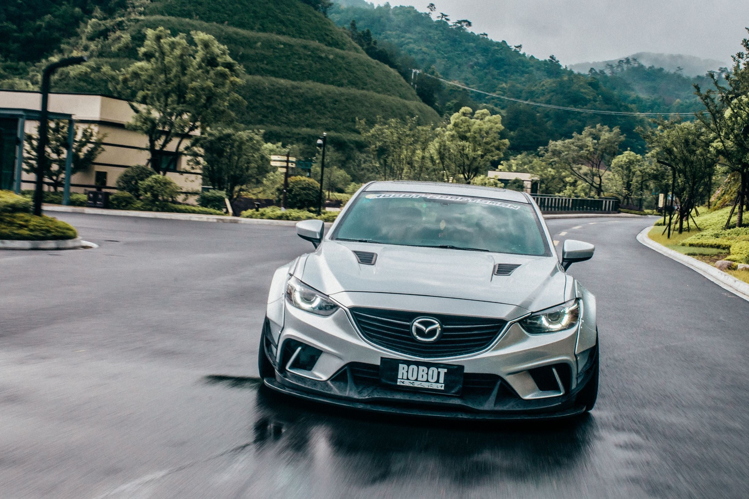 Robot Carbon Fiber Widebody Kit For Mazda 6 2014-2017