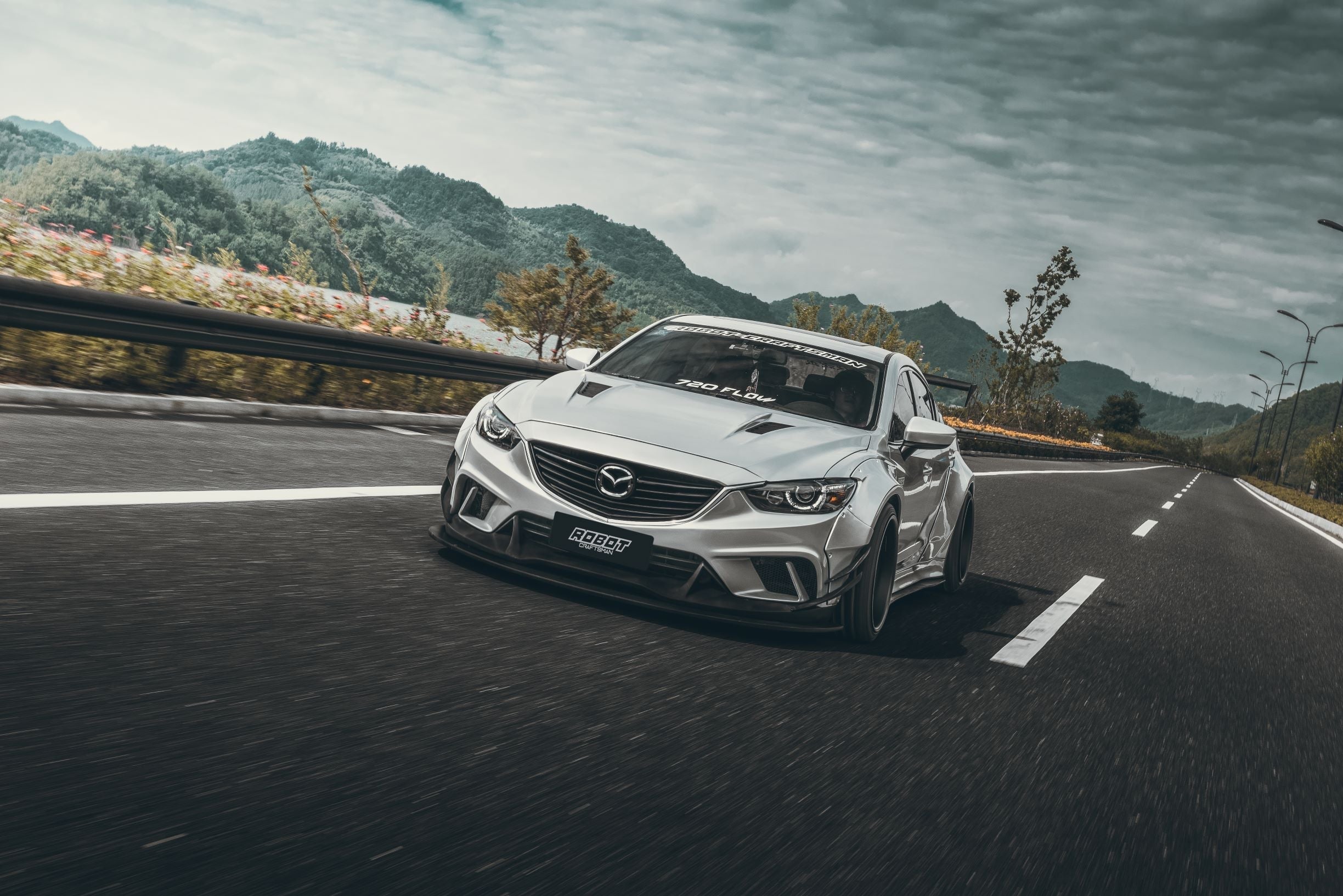 Robot Carbon Fiber Widebody Kit For Mazda 6 2014-2017