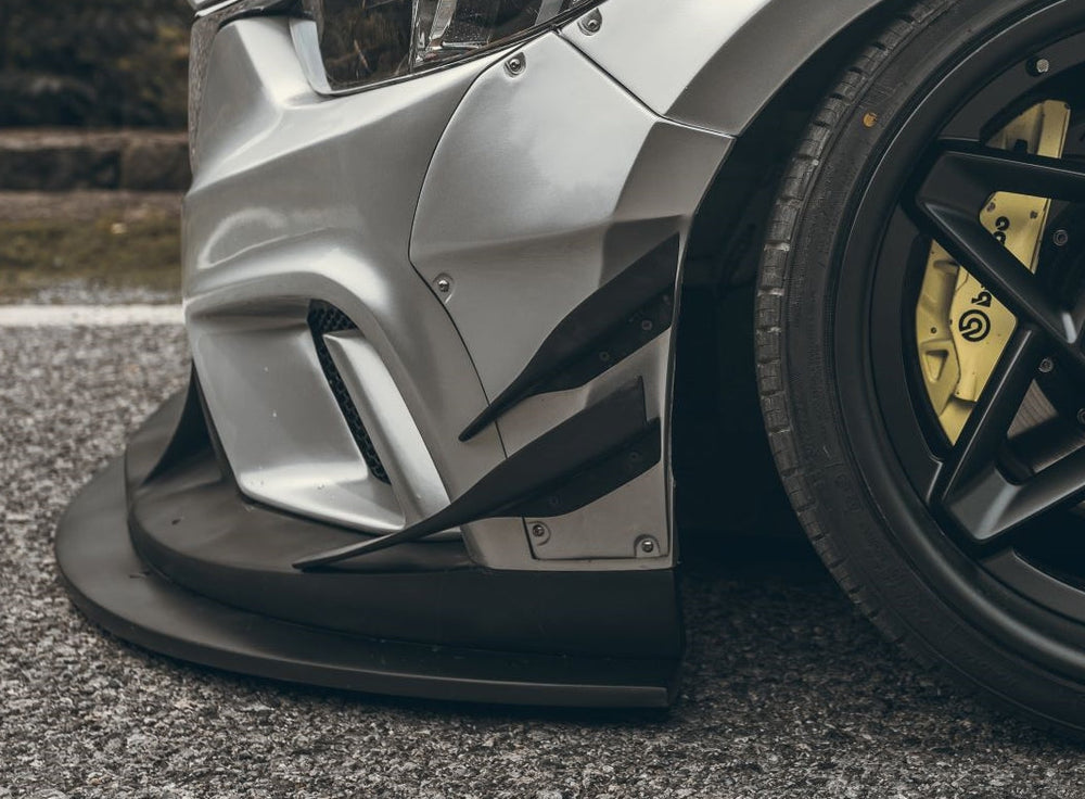 Robot Mazda 6 Canards 2014-2017 FRP or Carbon Fiber