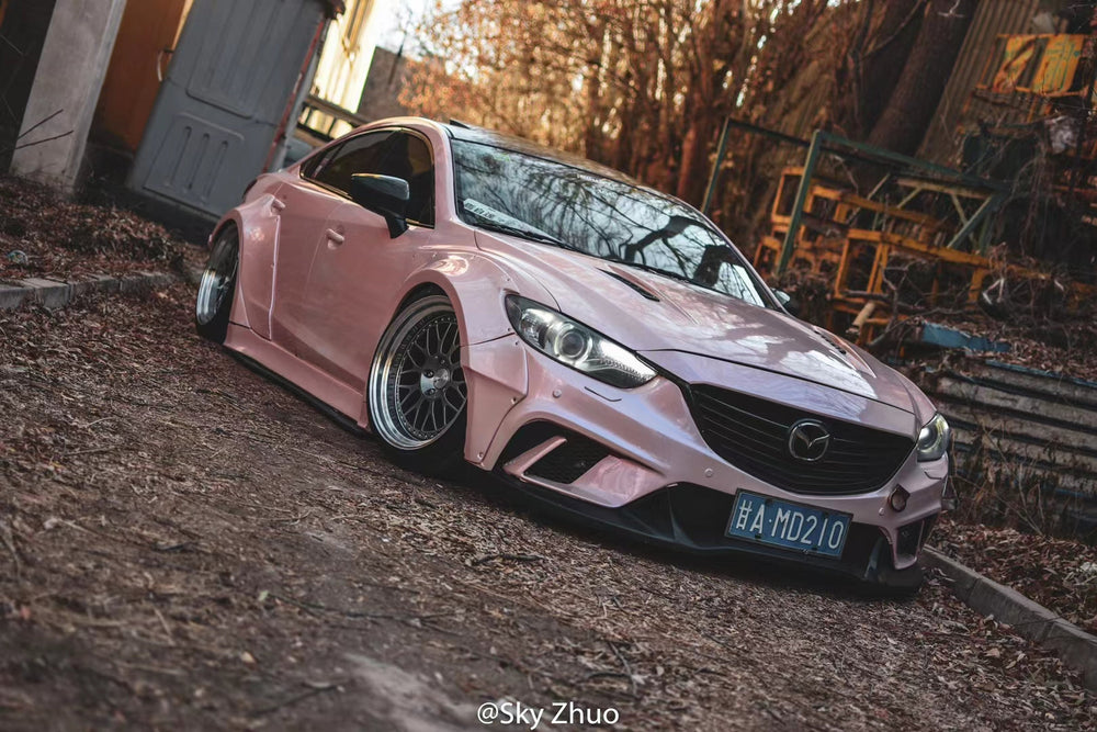 Robot Mazda 6 Widebody Side Skirts & Wheel Arches Fender Flares 2014-2017