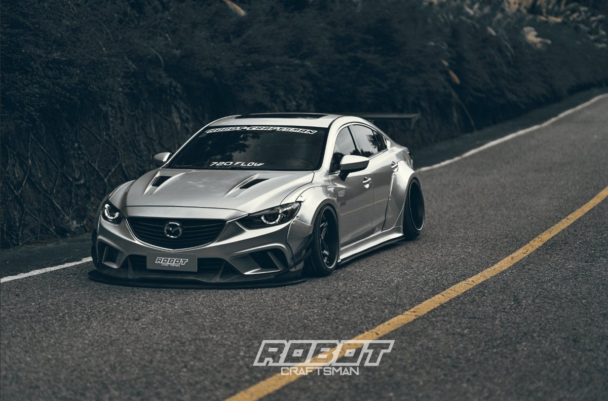 Robot Carbon Fiber Widebody Kit For Mazda 6 2014-2017