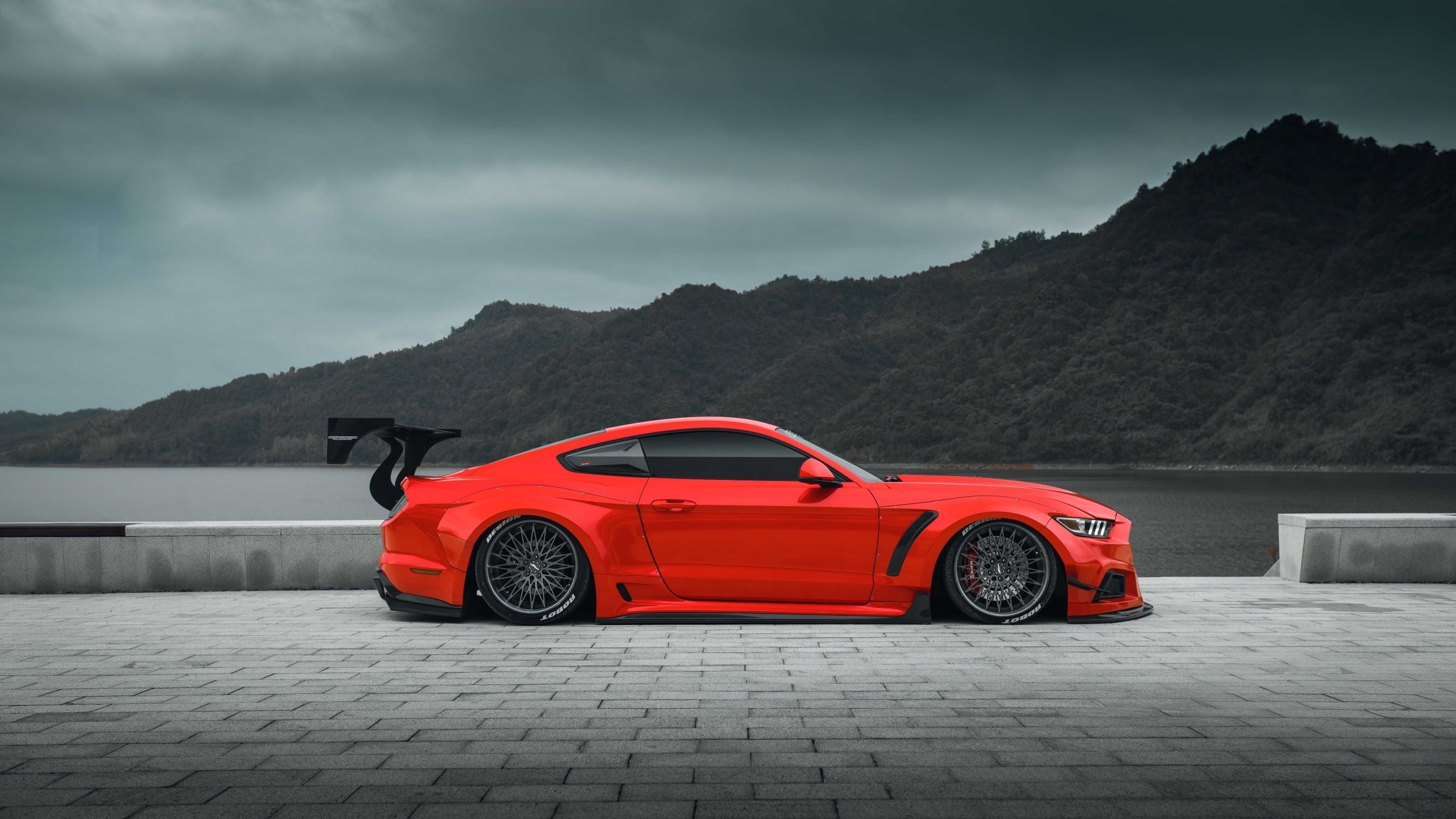 Robot "STORM" Widebody Kit  For Mustang S550.1 S550.2 2015-2022