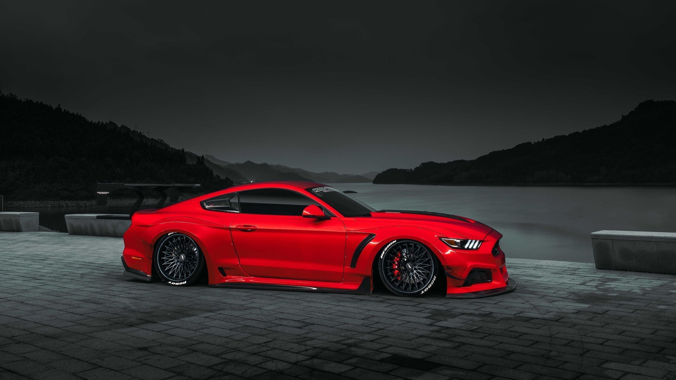 Robot "STORM" Widebody Kit  For Mustang S550.1 S550.2 2015-2022