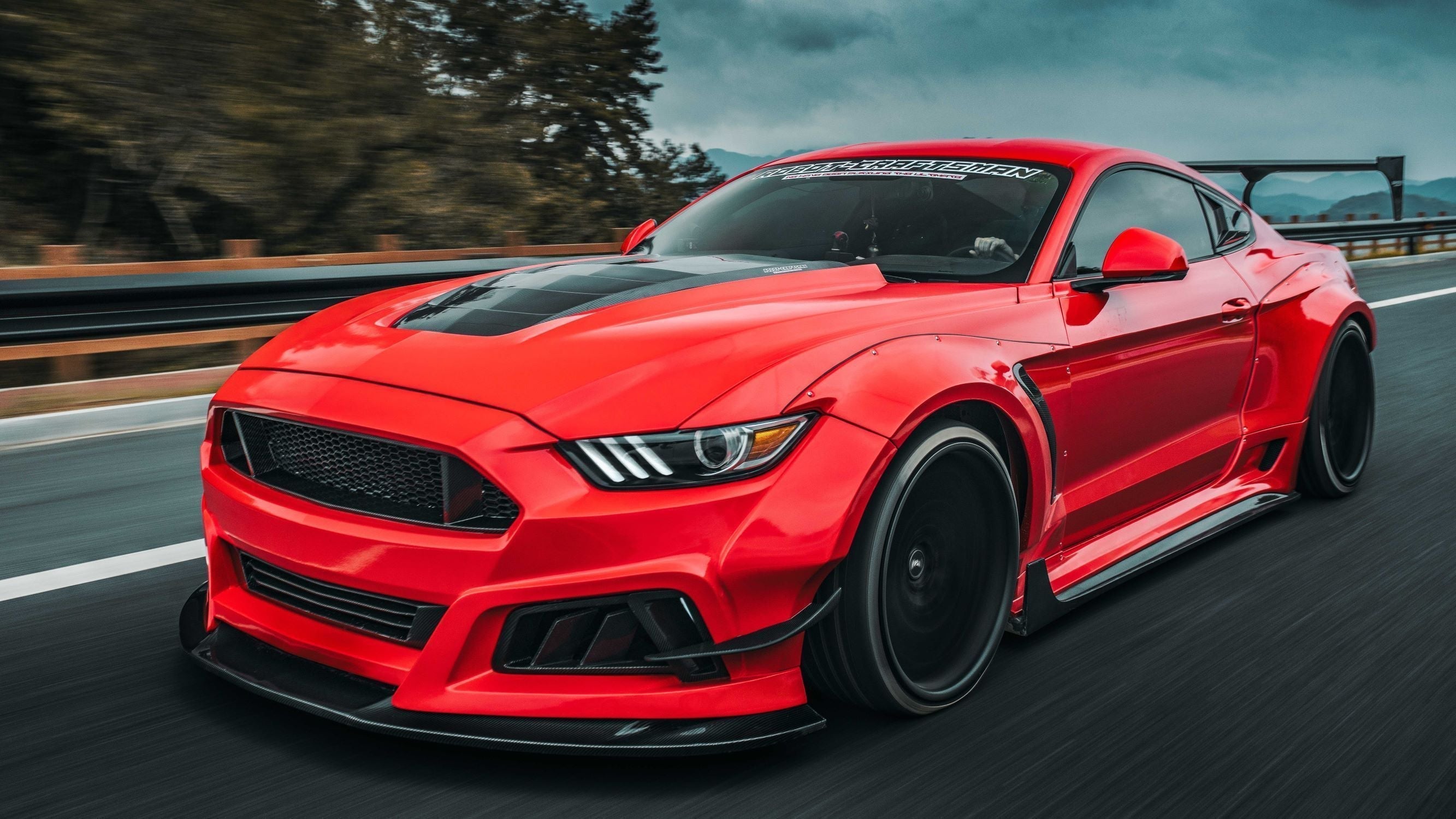 Robot "STORM" Widebody Kit  For Mustang S550.1 S550.2 2015-2022