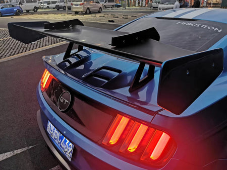 Robot Carbon Fiber or FRP Trunk Deck Lid Top Cover For Ford Mustang S550 S550.1 S550.2 GT EcoBoost V6 GT350 GT500