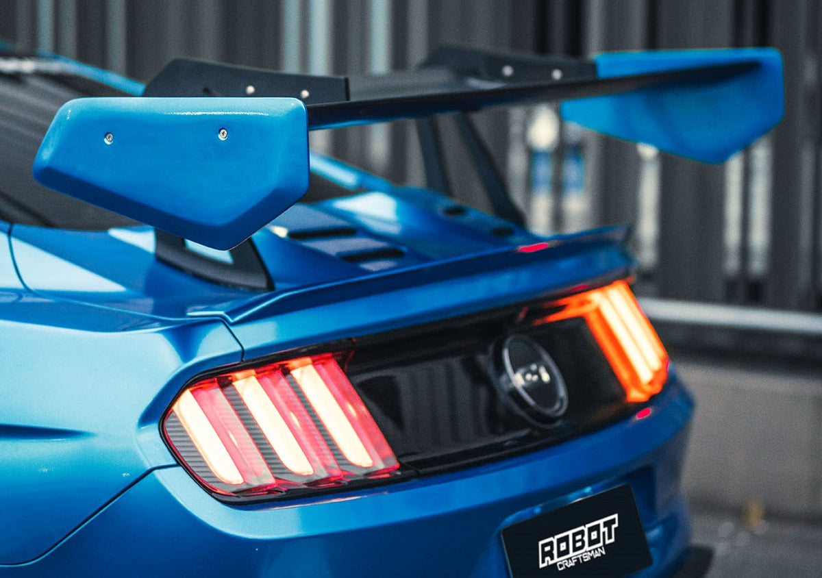 Robot  "Cavalier" Rear GT Wing For Mustang S550.1 S550.2 2015-2023