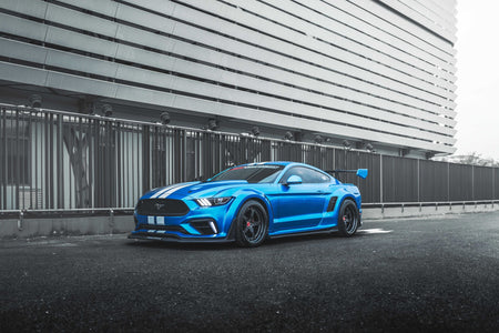 Robot  "Cavalier" Widebody Wheel Arches & Side Skirts For Mustang S550.1 2015-2017 Carbon Fiber