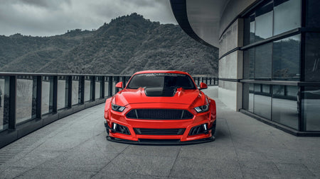 Robot  "STORM" Widebody Front Bumper & Lip For Ford Mustang S550.1 S550.2 GT EcoBoost V6