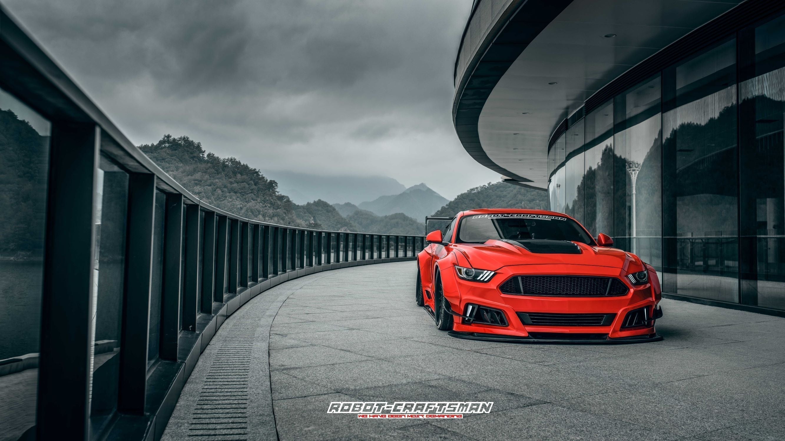 Robot "STORM" Widebody Kit  For Mustang S550.1 S550.2 2015-2022