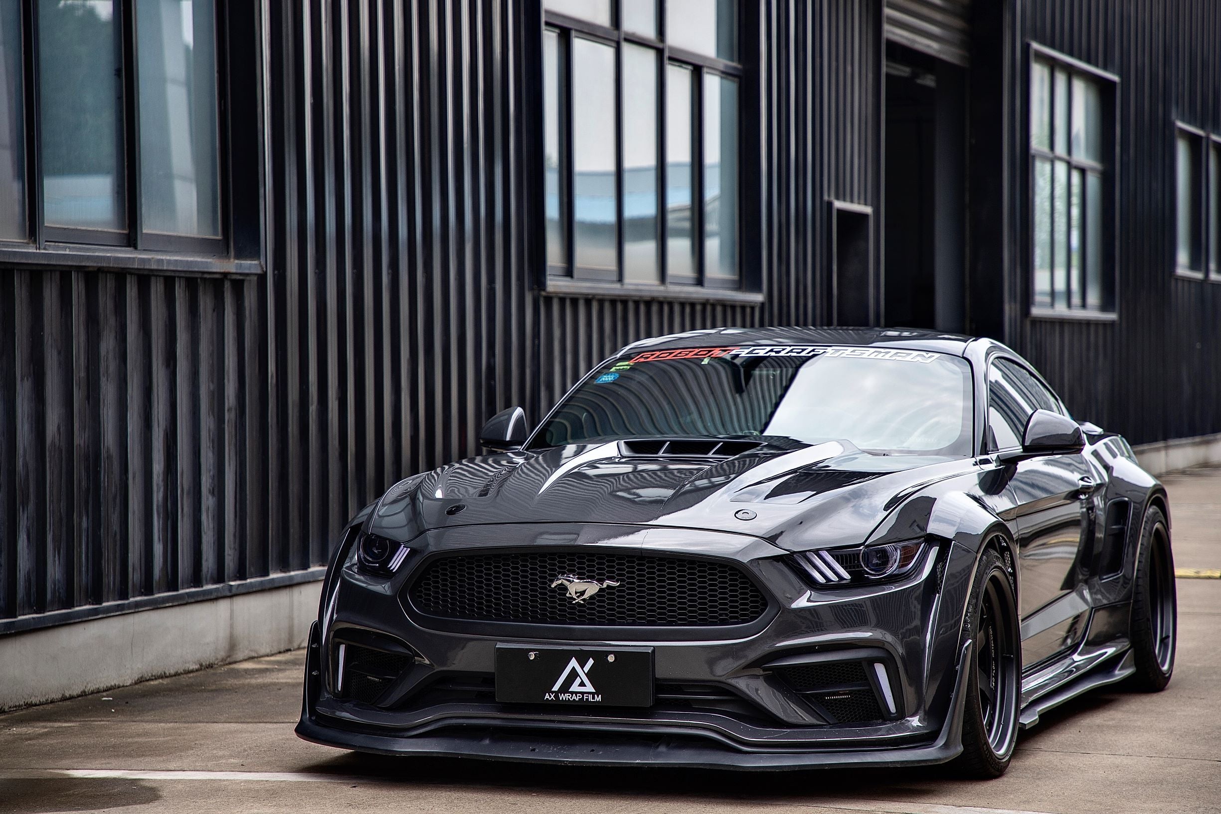 Robot  "Cavalier" Widebody Kit For Mustang S550.1 2015-2017 Carbon Fiber