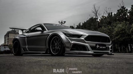 Robot  "STORM" Widebody Wheel Arches & Side Skirts For Ford Mustang S550.1 S550.2 GT EcoBoost V6