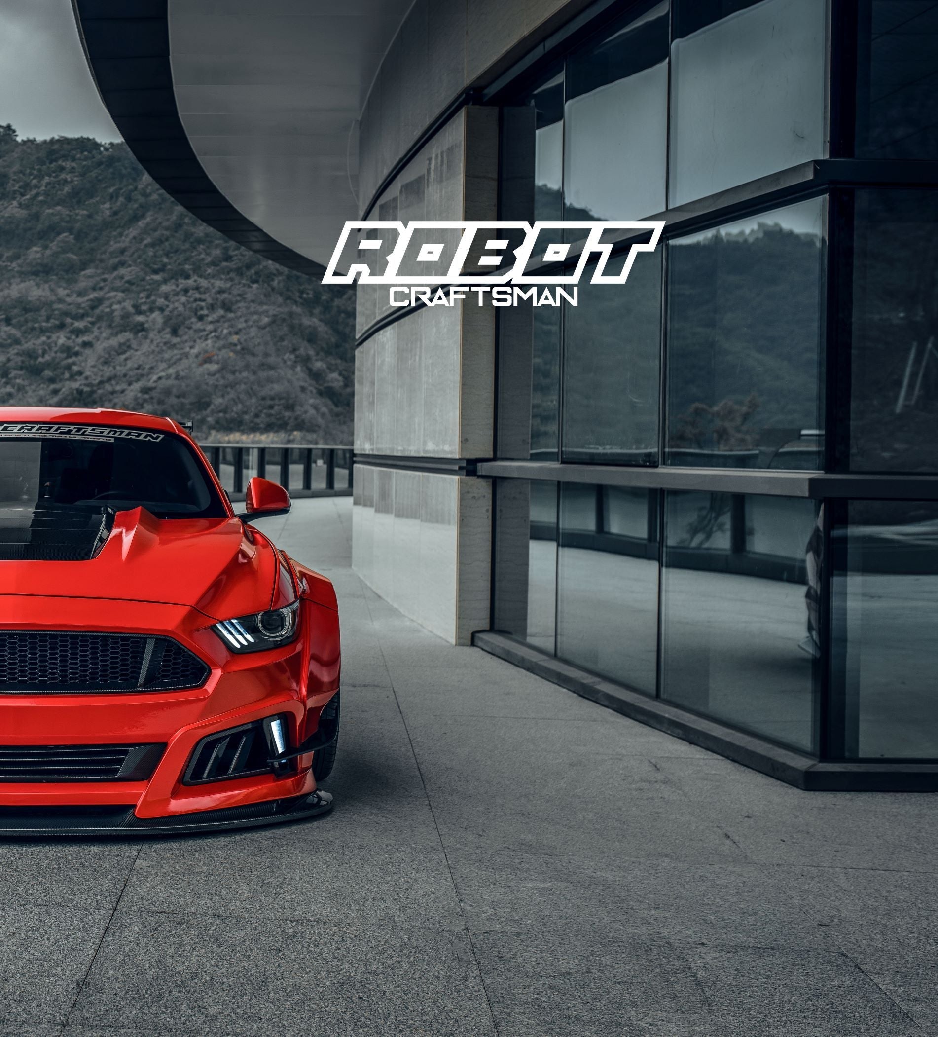 Robot "STORM" Widebody Kit  For Mustang S550.1 S550.2 2015-2022