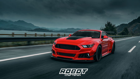 Robot "STORM" Widebody Kit  For Mustang S550.1 S550.2 2015-2022